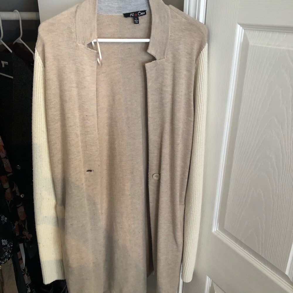 Long oversized cardigan!